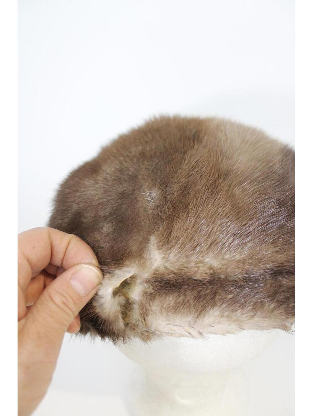 Scrap Item: Lutetia Mink Fur Hat Women Woman Size N/A - Picture 7 of 7